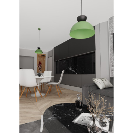 Lampa wisząca LUNARO 1S BL GREEN 1473/1S EMIBIG