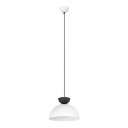 Lampa wisząca LUNARO 1S BL WHITE/BLACK 1475/1S EMIBIG