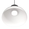 Lampa wisząca LUNARO 1S BL WHITE/BLACK 1475/1S EMIBIG