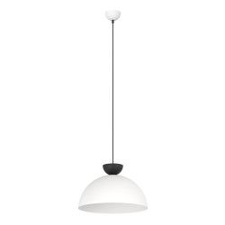 Lampa wisząca LUNARO 1L BL WHITE/BLACK 1475/1L EMIBIG