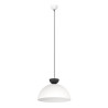 Lampa wisząca LUNARO 1L BL WHITE/BLACK 1475/1L EMIBIG