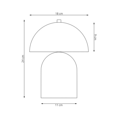 Lampka biurkowa MUSH LN2 WH 1453/LN2 EMIBIG
