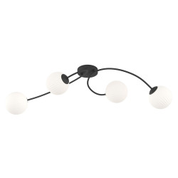 Lampa sufitowa VIBRA 4 BL OPAL 1398/4 EMIBIG
