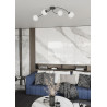 Lampa sufitowa VIBRA 4 BL OPAL 1398/4 EMIBIG