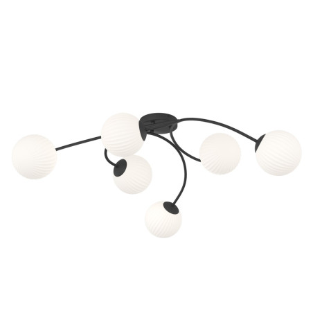 Lampa sufitowa VIBRA 6 BL OPAL 1398/6 EMIBIG