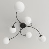 Lampa sufitowa VIBRA 6 BL OPAL 1398/6 EMIBIG