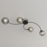 Lampa sufitowa VIBRA 4 BL GRAFIT 1399/4 EMIBIG