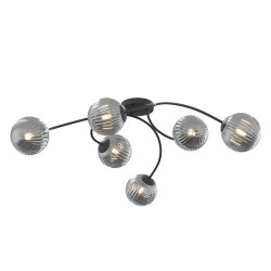 Lampa sufitowa VIBRA 6 BL GRAFIT 1399/6 EMIBIG