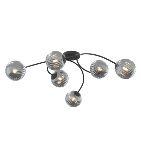 Lampa sufitowa VIBRA 6 BL GRAFIT 1399/6 EMIBIG