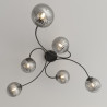 Lampa sufitowa VIBRA 6 BL GRAFIT 1399/6 EMIBIG