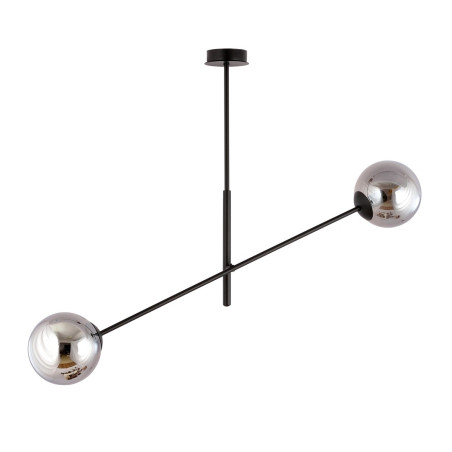Lampa wisząca LINEAR 2 BLACK/GRAFIT 1167/2 EMIBIG