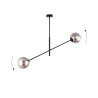 Lampa wisząca LINEAR 2 BLACK/GRAFIT 1167/2 EMIBIG