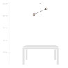 Lampa wisząca LINEAR 2 BLACK/GRAFIT 1167/2 EMIBIG