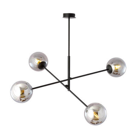 Lampa wisząca LINEAR 4 BLACK/GRAFIT 1167/4 EMIBIG