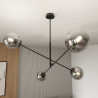 Lampa wisząca LINEAR 4 BLACK/GRAFIT 1167/4 EMIBIG