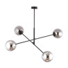 Lampa wisząca LINEAR 4 BLACK/GRAFIT 1167/4 EMIBIG