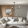 Lampa wisząca LINEAR 4 BLACK/GRAFIT 1167/4 EMIBIG