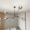 Lampa wisząca LINEAR 6 BLACK/GRAFIT 1167/6 EMIBIG