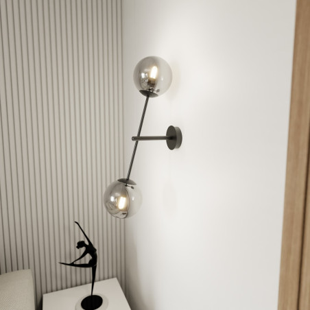 Kinkiet LINEAR K2 BLACK/GRAFIT 1167/K2 EMIBIG