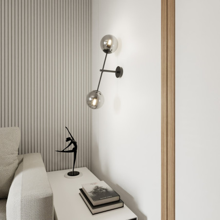 Kinkiet LINEAR K2 BLACK/GRAFIT 1167/K2 EMIBIG