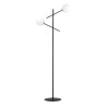 Lampa podłogowa LINEAR LP2 BLACK/OPAL 1169/LP2 EMIBIG