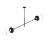 Lampa wisząca LINEAR 2 BLACK/STRIPE 1168/2 EMIBIG