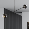 Lampa wisząca LINEAR 2 BLACK/STRIPE 1168/2 EMIBIG