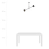 Lampa wisząca LINEAR 2 BLACK/STRIPE 1168/2 EMIBIG