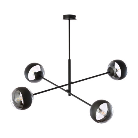 Lampa wisząca LINEAR 4 BLACK/STRIPE 1168/4 EMIBIG