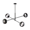 Lampa wisząca LINEAR 4 BLACK/STRIPE 1168/4 EMIBIG
