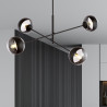 Lampa wisząca LINEAR 4 BLACK/STRIPE 1168/4 EMIBIG