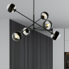 Lampa wisząca LINEAR 6 BLACK/STRIPE 1168/6 EMIBIG
