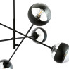 Lampa wisząca LINEAR 6 BLACK/STRIPE 1168/6 EMIBIG