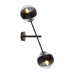 Kinkiet LINEAR K2 BLACK/STRIPE 1168/K2 EMIBIG