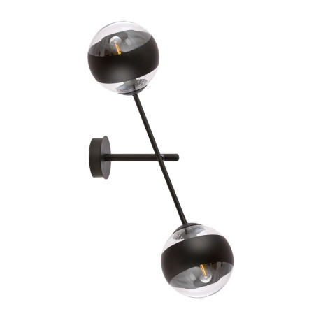 Kinkiet LINEAR K2 BLACK/STRIPE 1168/K2 EMIBIG