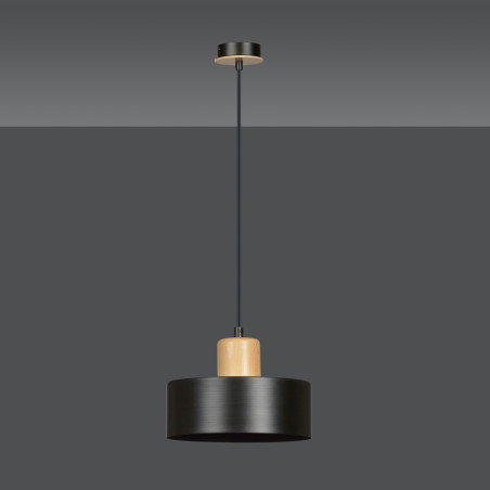 Lampa wisząca  TORIN 1 BLACK 1046/1 EMIBIG