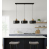 Lampa wisząca  TORIN 3 BLACK 1046/3 EMIBIG