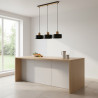 Lampa wisząca  TORIN 3 BLACK 1046/3 EMIBIG