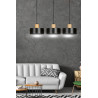 Lampa wisząca  TORIN 3 BLACK 1046/3 EMIBIG