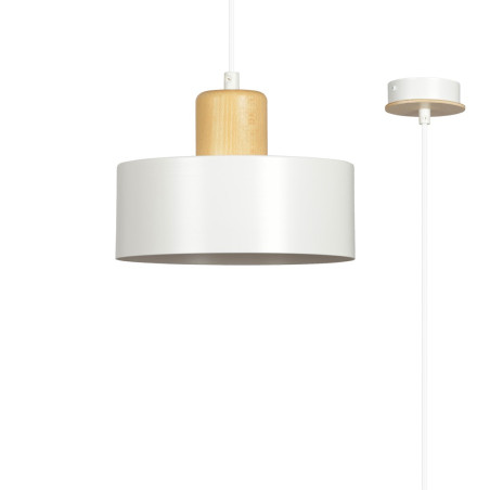 Lampa wisząca  TORIN 1 WHITE 1047/1 EMIBIG