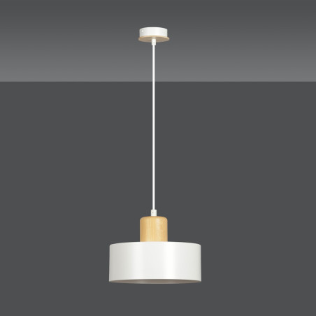 Lampa wisząca  TORIN 1 WHITE 1047/1 EMIBIG