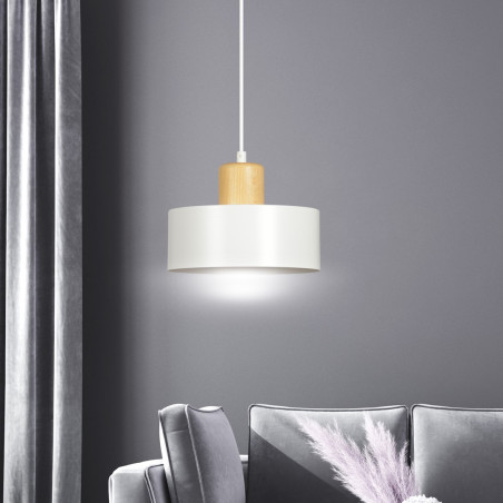 Lampa wisząca  TORIN 1 WHITE 1047/1 EMIBIG