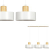 Lampa wisząca  TORIN 3 WHITE 1047/3 EMIBIG