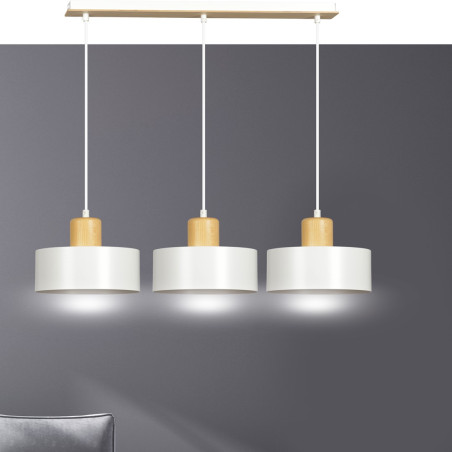 Lampa wisząca  TORIN 3 WHITE 1047/3 EMIBIG