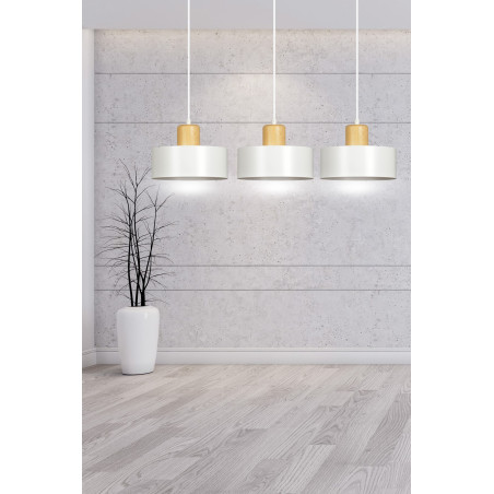 Lampa wisząca  TORIN 3 WHITE 1047/3 EMIBIG