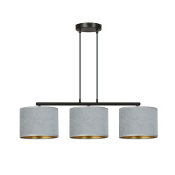 Lampa wisząca HILDE 3 BL GRAY 1050/3 EMIBIG