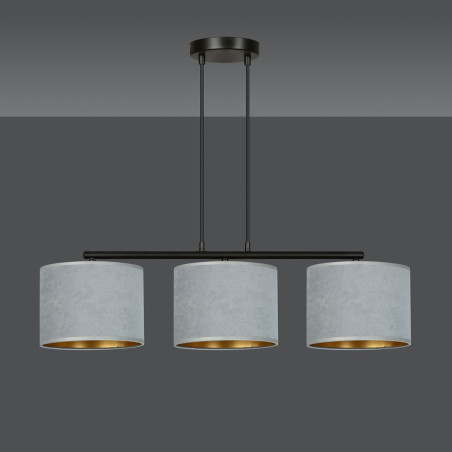 Lampa wisząca HILDE 3 BL GRAY 1050/3 EMIBIG