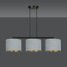 Lampa wisząca HILDE 3 BL GRAY 1050/3 EMIBIG