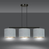 Lampa wisząca HILDE 3 BL GRAY 1050/3 EMIBIG