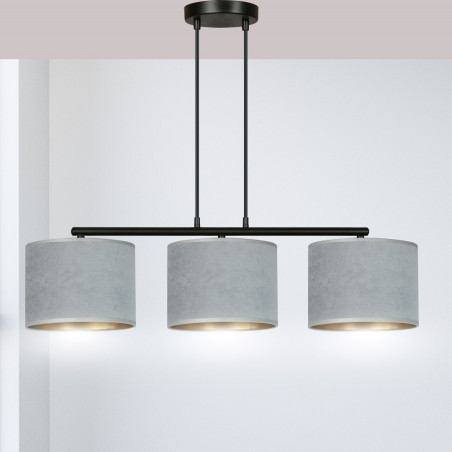 Lampa wisząca HILDE 3 BL GRAY 1050/3 EMIBIG